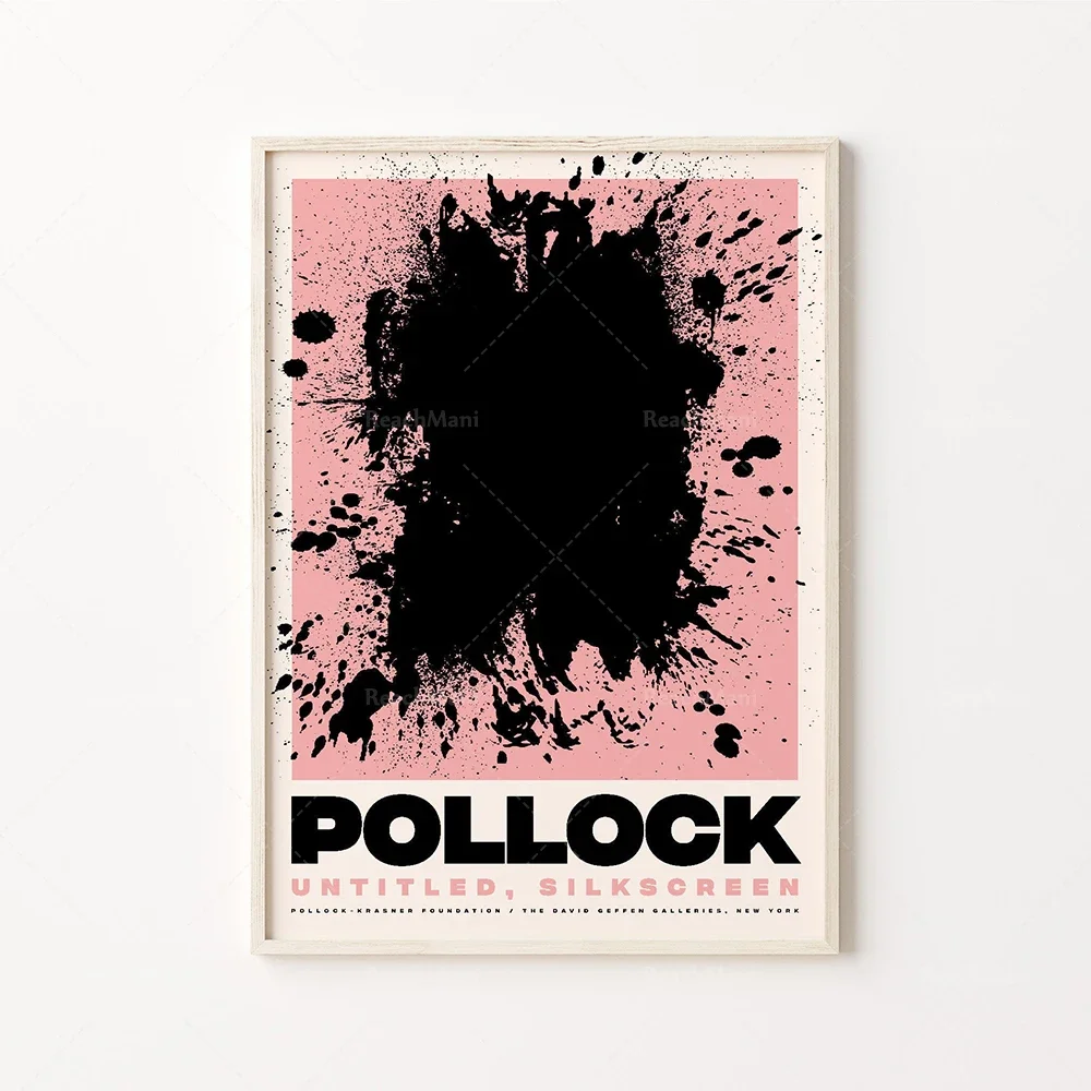 Джексон Поллок абстрактное искусство плакаты и принты холст картины фотографии