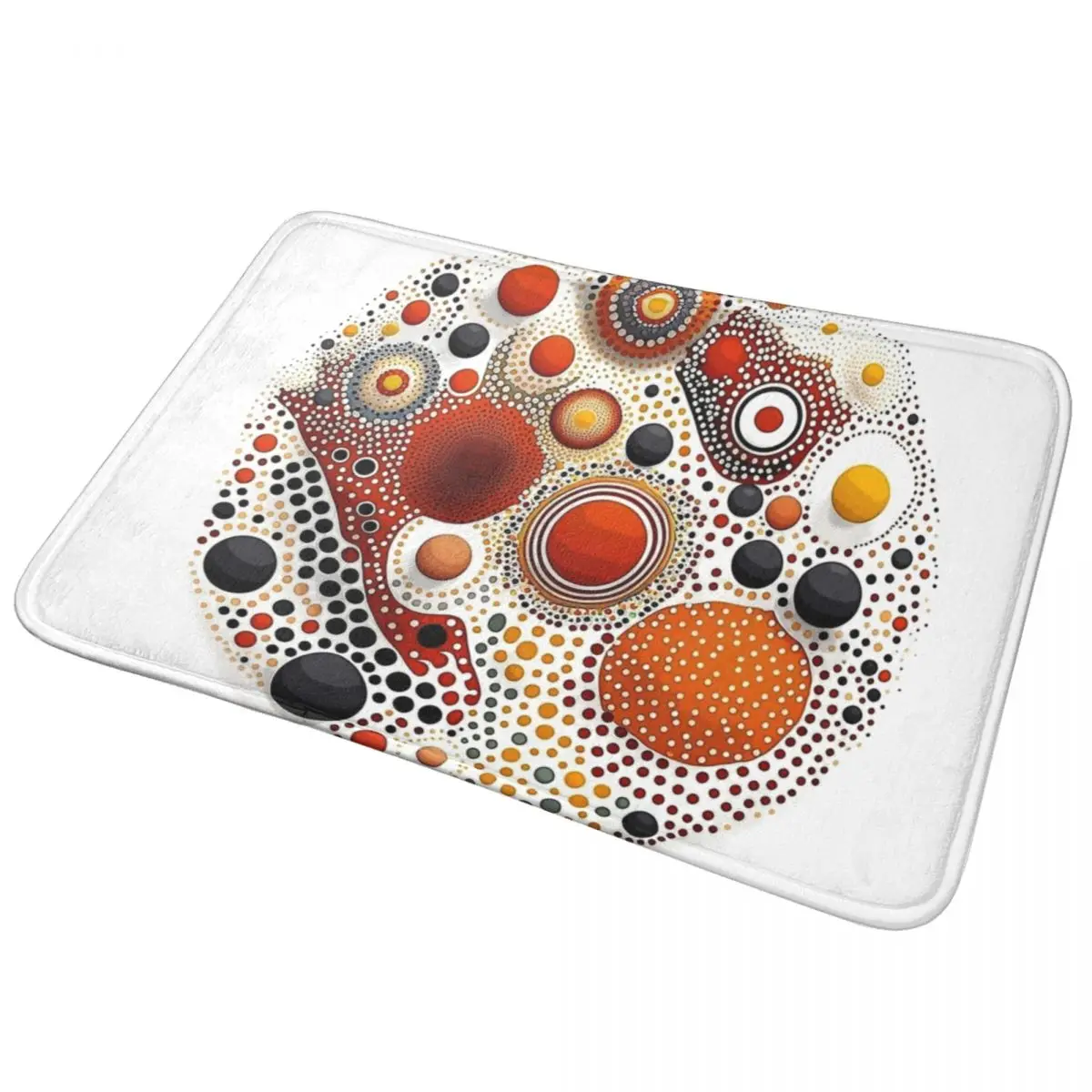 

Австралийский напольный коврик в стиле аборигена, нескользящий супер впитывающий коврик для ванной комнаты, коврики для входа в дом, коврик, коврик для ног в прихожей