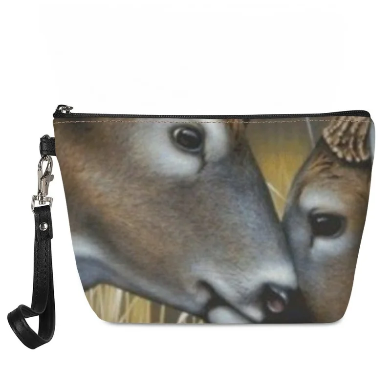 

Female Makeup Bag Custom Animal Pattern Fashion Senior Design