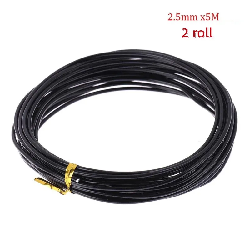 

Алюминиевая проволока для бонсай 1/1,5/2/2,5/3 мм