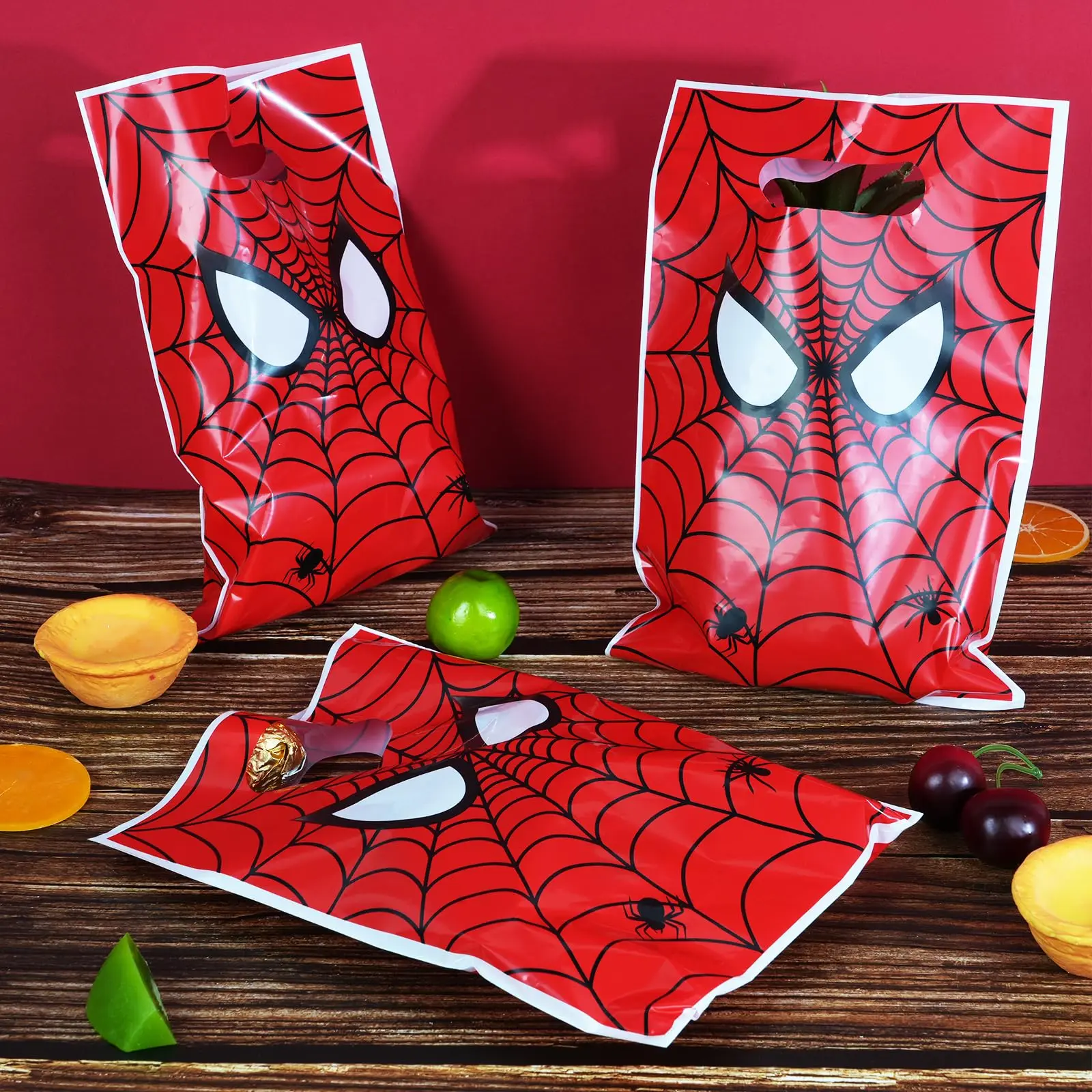 Декоративная Сумка в виде Человека-паука для подарков