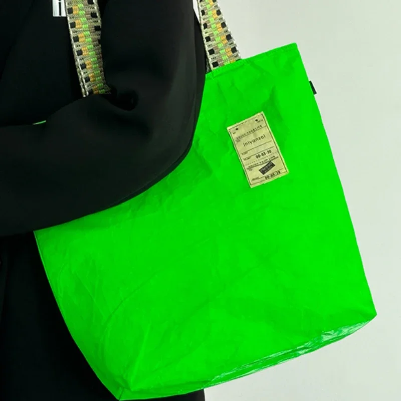 Классическая нейлоновая водонепроницаемая сумка-тоут в национальном стиле