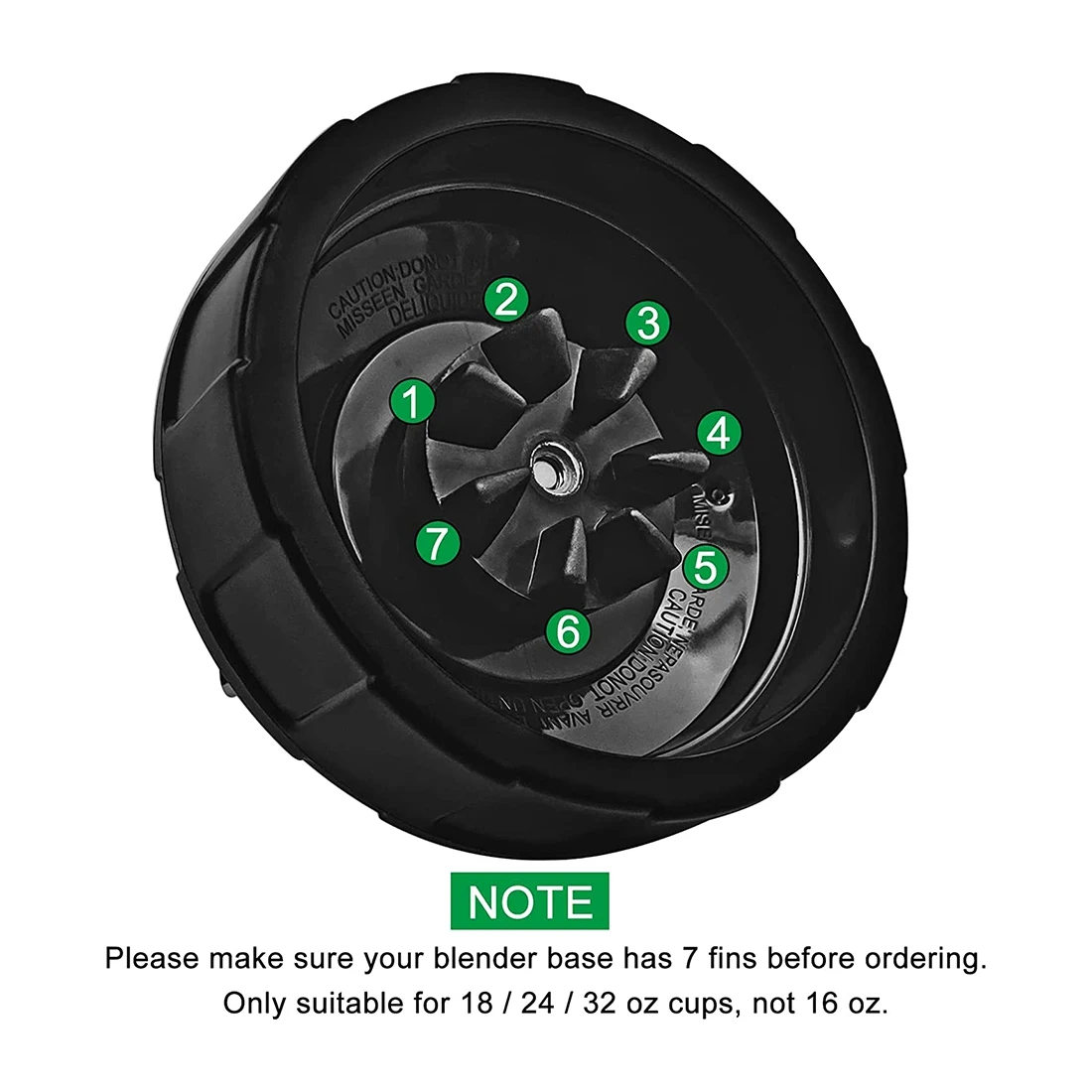 Детали блендера с лезвиями для Nutri Ninja сменные лезвия экстрактора 7 плавниками