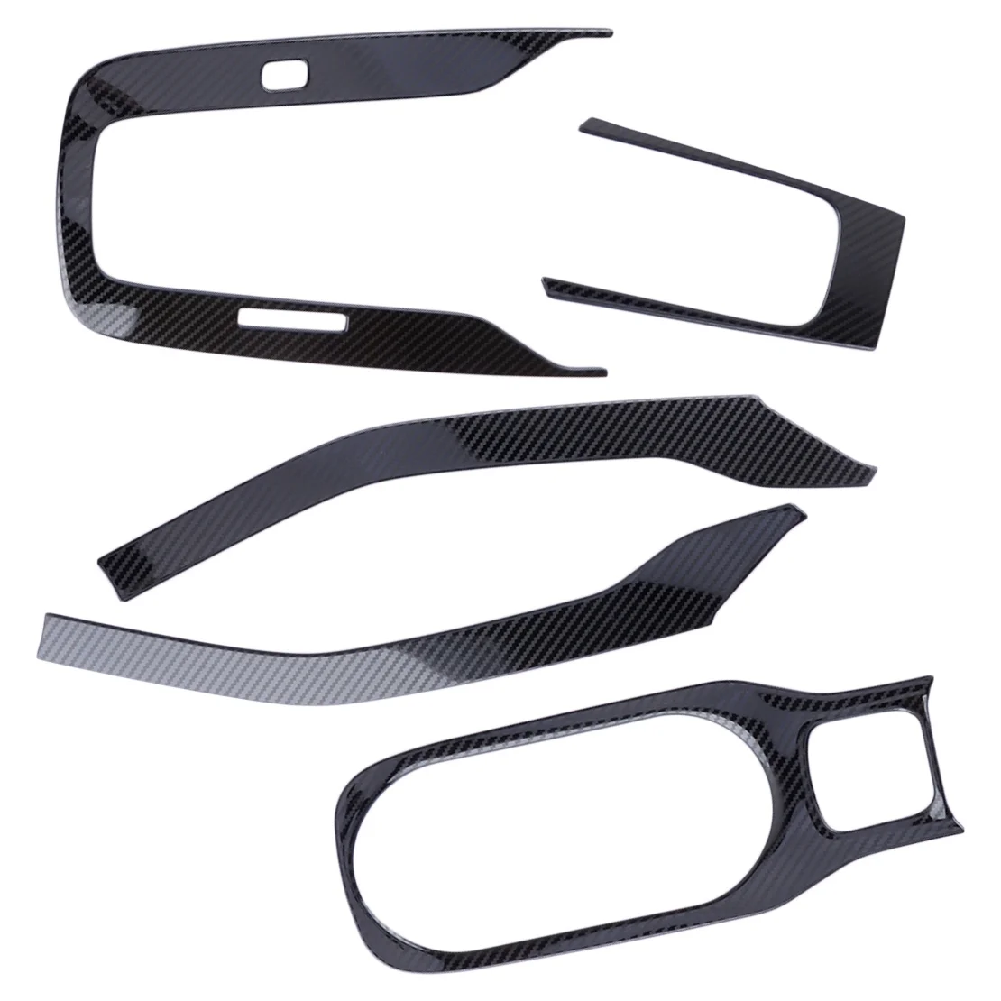 1 комплект ручка переключения передач из углеродного волокна панель держатель