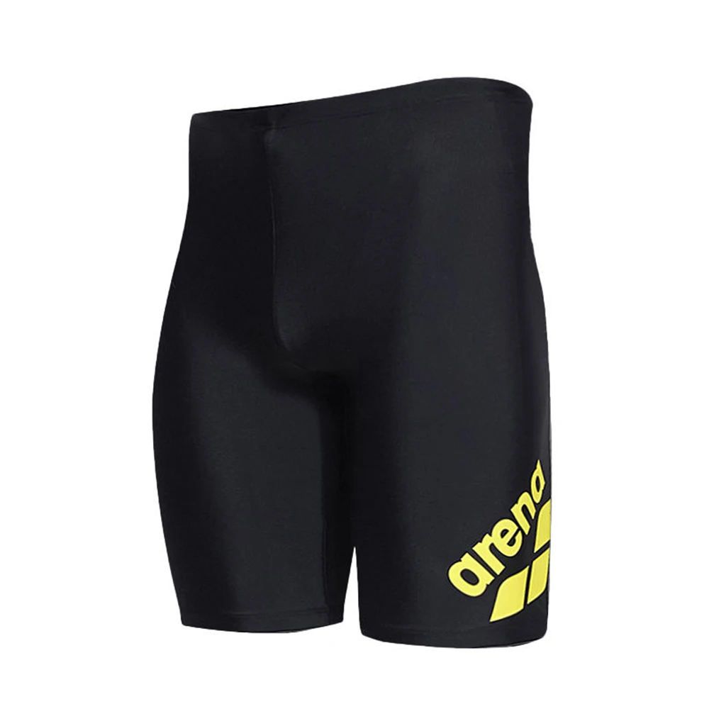 Summer Beach Lycra Quick Dry Uv Protection Gym Tights Shorts New Men Swim Jammer Swimming Trunks Professional Swim Surf Trunks