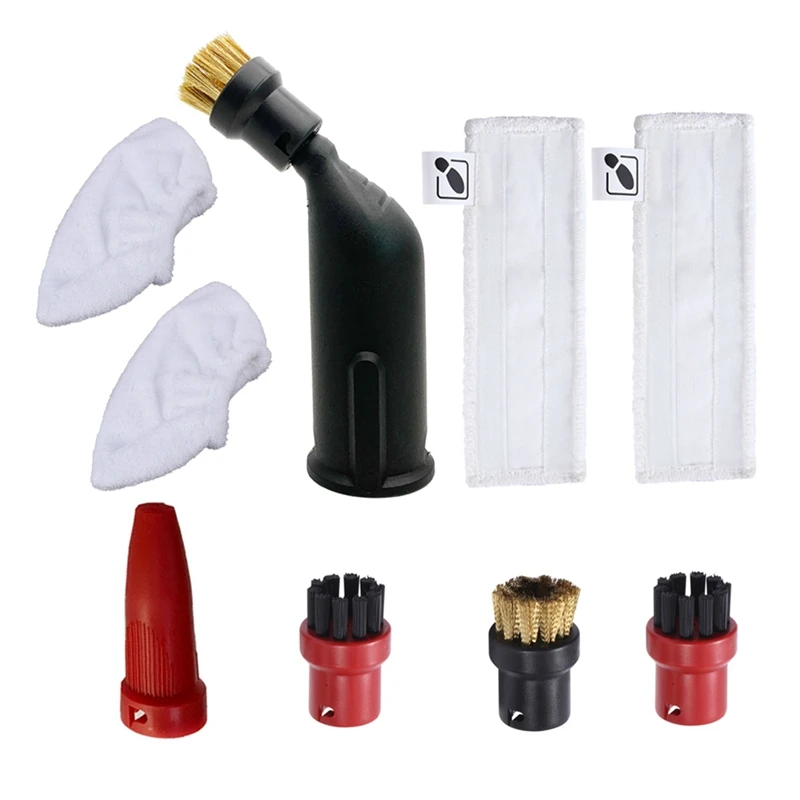 

Brush Sprinkler Nozzle Head Mop Cloth for Karcher SC1 SC2 SC3 SC4 Large Round Brush Cleaning for Steam Cleaner Sweeper