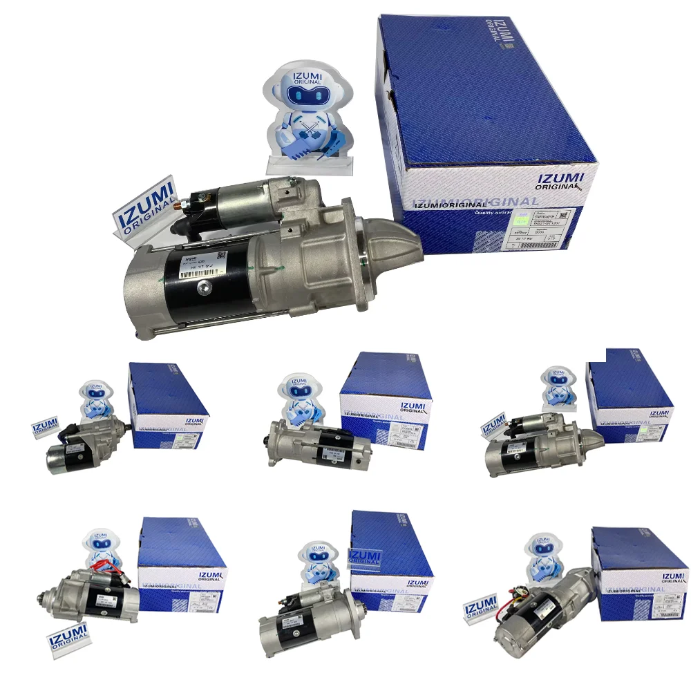 Стартер двигателя IZUMI 4M40 4M41 для MI TSUBISHI Galant Montero Pajero 12 В двигатель ME200206 M002T63271 0986020421