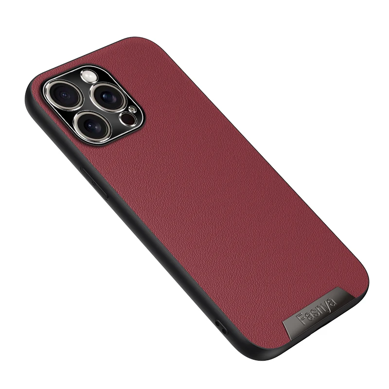 Кожаный чехол для телефона приятный кожи iPhone 16 15 14 13 12 11 Pro XS Max XR X SE 8 7 Plus