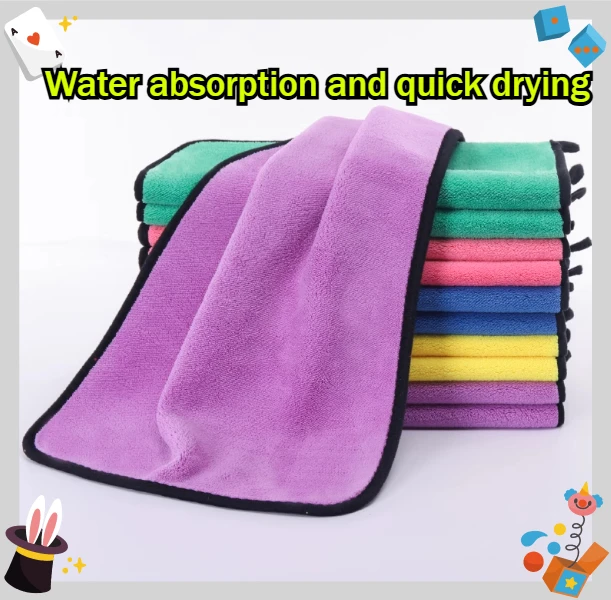 

Автомобильные салфетки без полос, двухслойная микрофибра, быстро впитывающие и сушильные, помощник для мойки и вощения