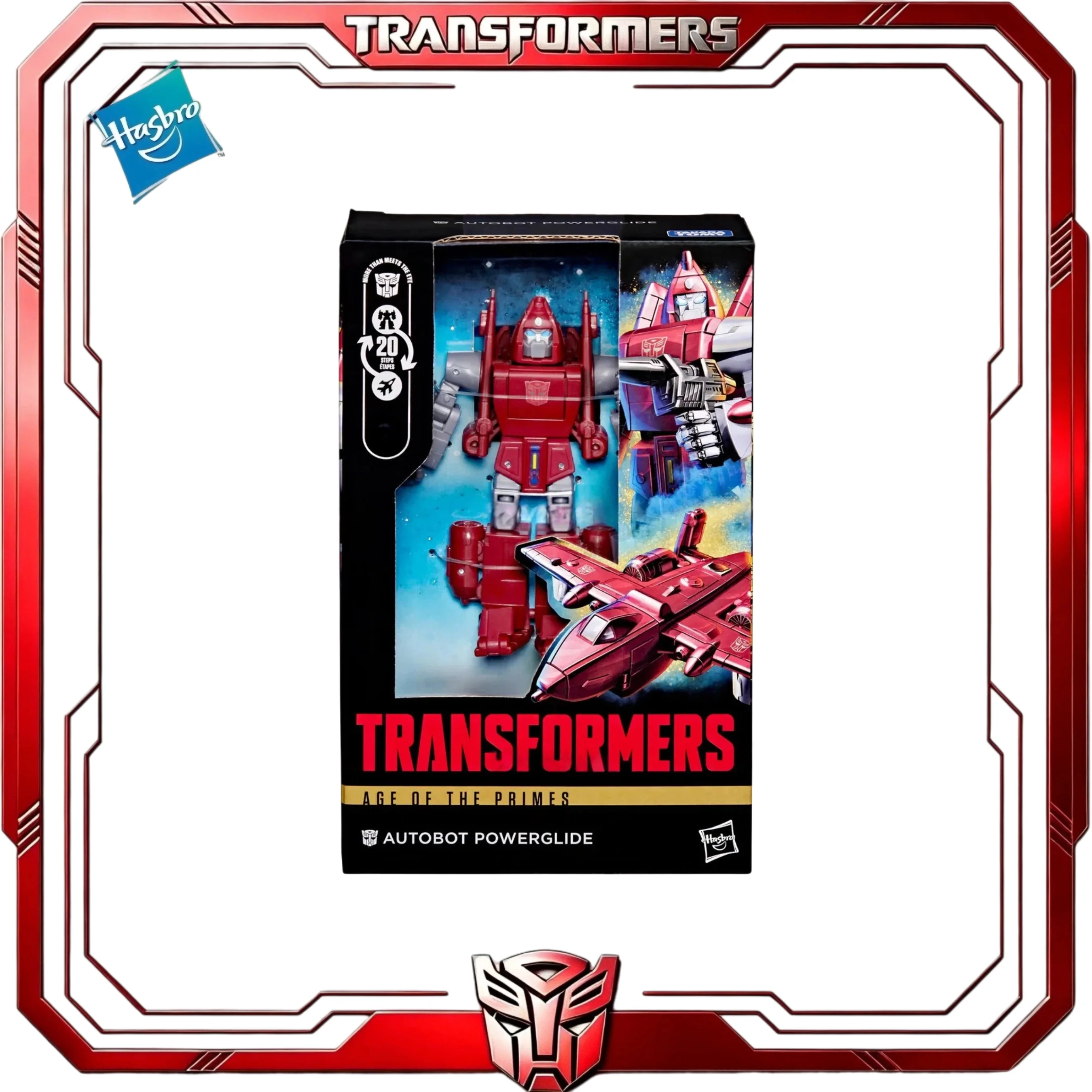 Фото В наличии: Коллекционная фигурка Hasbro Transformers Age of the Primes Autobot Powerglide Deluxe, подарочная серия. №4