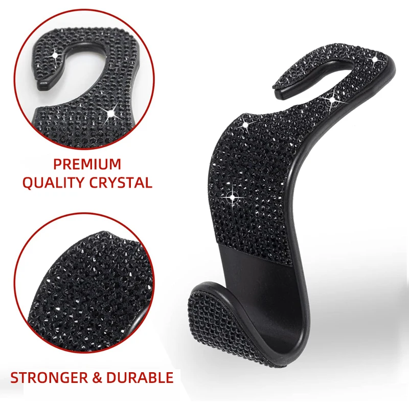 Крючок на подголовник сиденья автомобиля 4 шт. вешалка органайзер для хранения