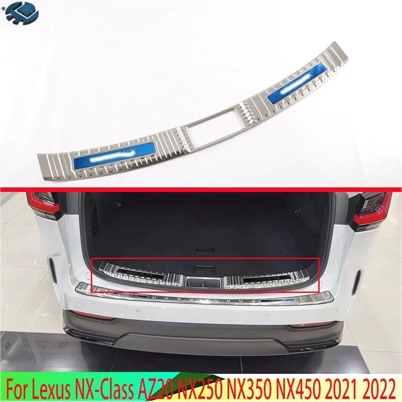 Декоративная накладка на защитная багажник задней панели для автомобиля Лексус