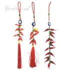 Автомобильная настенная подвесная подвеска с кисточками от сглаза, турецкий синий сглаза, Чили, маятник, амулеты, Шарм на удачу, подарок для защиты благословения