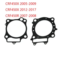 motorcycle engine cylinder head gasket for honda crf450r 2007 2008 crf450x 2005 2009 crf450 x 2012 2017 crf 450x