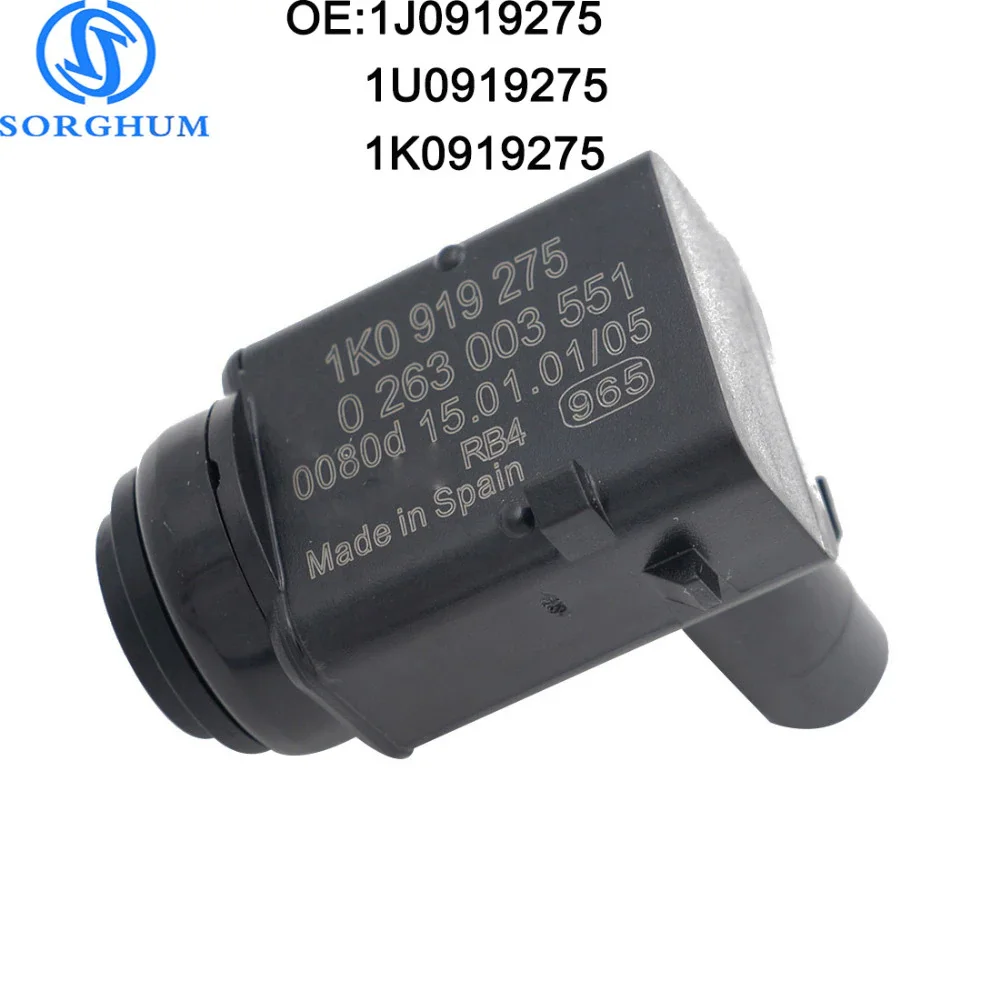 

Датчик парковки SORGHUM 1K0919275 для Skoda VW Bora EOS Golf Jetta Touareg Porsche Cayenne PDC 1U0919275 3D0998275A 3D0919275D