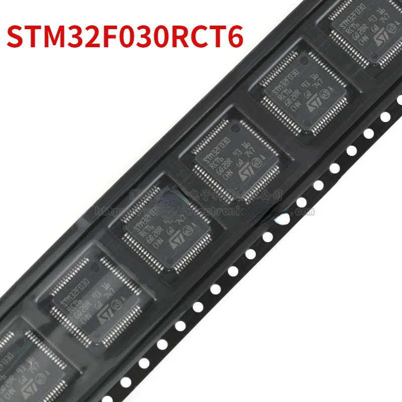 

1-20pcs Stock Original New STM32F030RCT6 LQFP-64 ARM Cortex-M0 32-bit microcontroller MCU Org STM32F030