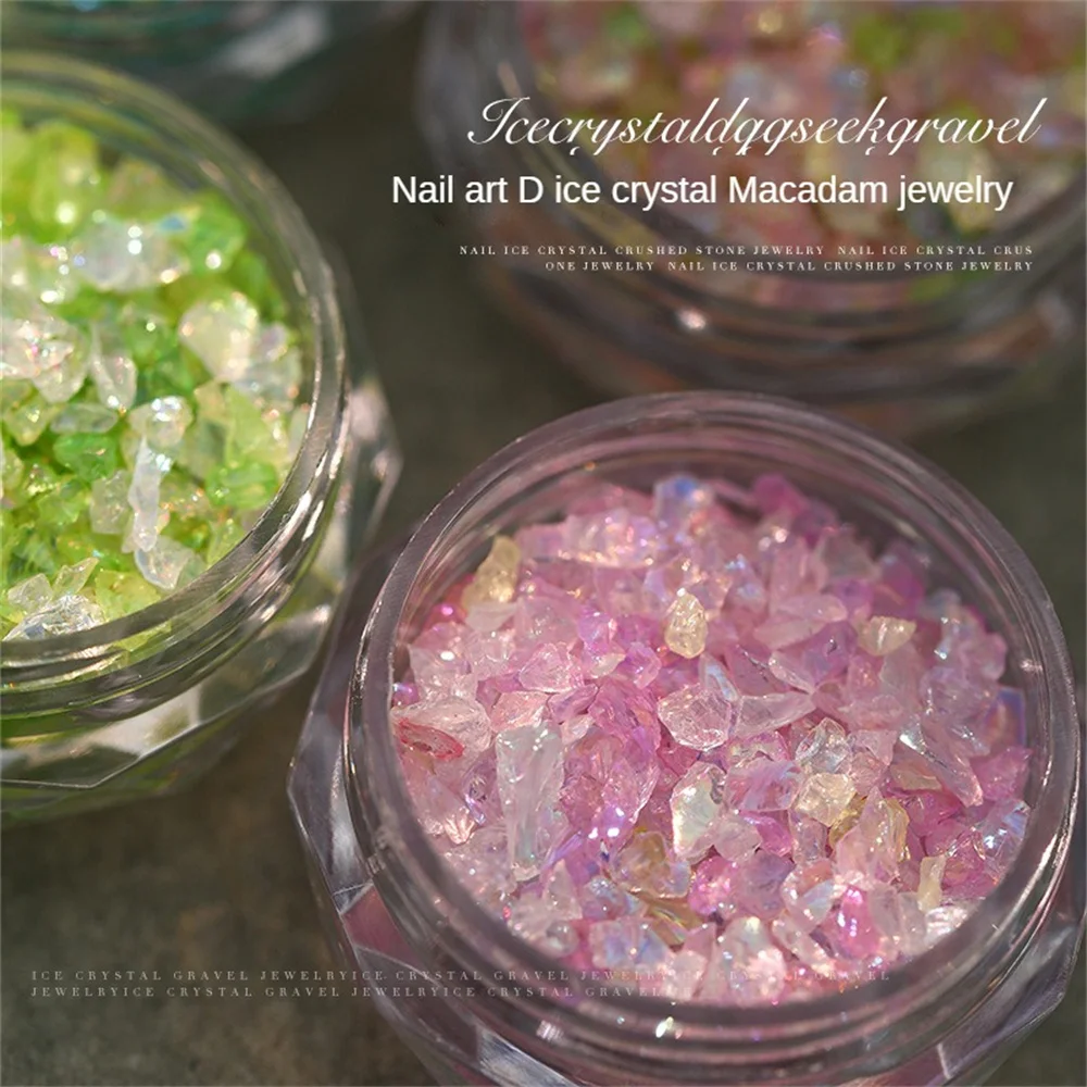 1 ~ 4 КОРОБКИ украшения для ногтей уникальный опыт красивый маникюр дома Радужные