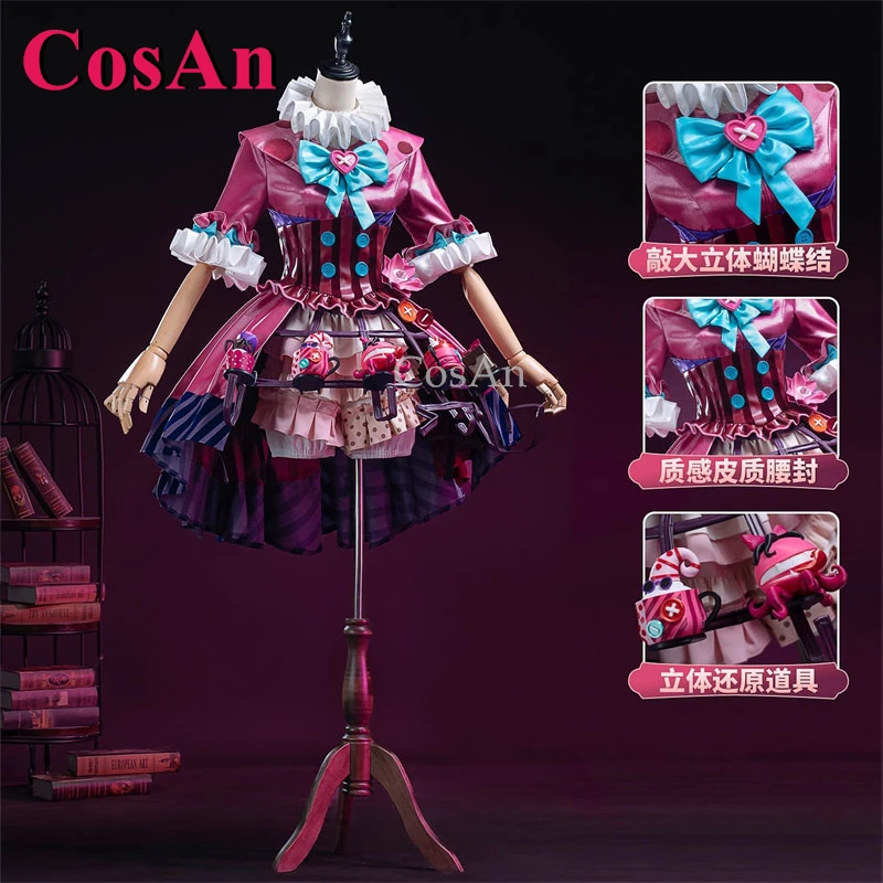 Фото Костюмы для косплея CosAn Game Identity V: Венди Форд/Метеоролог, наряд для чаепития, милый образ, одежда для Хэллоуина и ролевых игр №1
