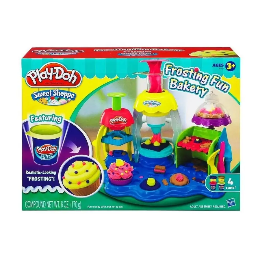 Набор с пластилином &quotФабрика пирожных&quot Play-Doh A0318121 | Игрушки и хобби
