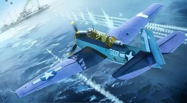 Академия AC12285 1/48 TBM-3 AVENGER USS BUNKER HILL (ПЛАСТИЧНАЯ МОДЕЛЬ)