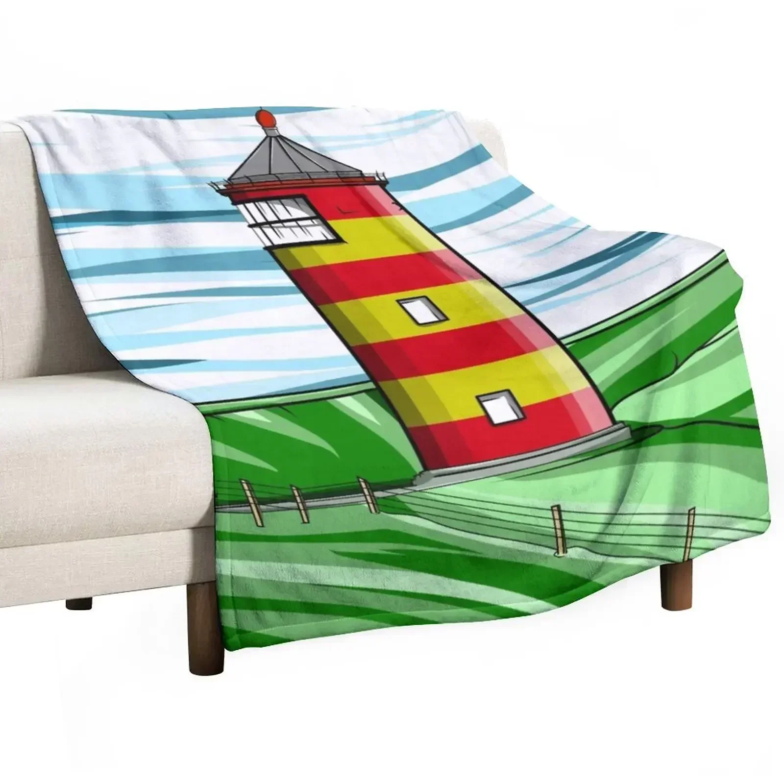 Pilsum Lighthouse Pilsumer Leuchtturm Германия Пледы для сна Термоодеяла