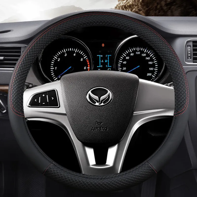 

Car Steering Wheel Cover For Bmw E61 E63 E65 E81 E82 E83 Wheel Cover Fashion Cool Style Universal 15 Inch Car Steering Cover