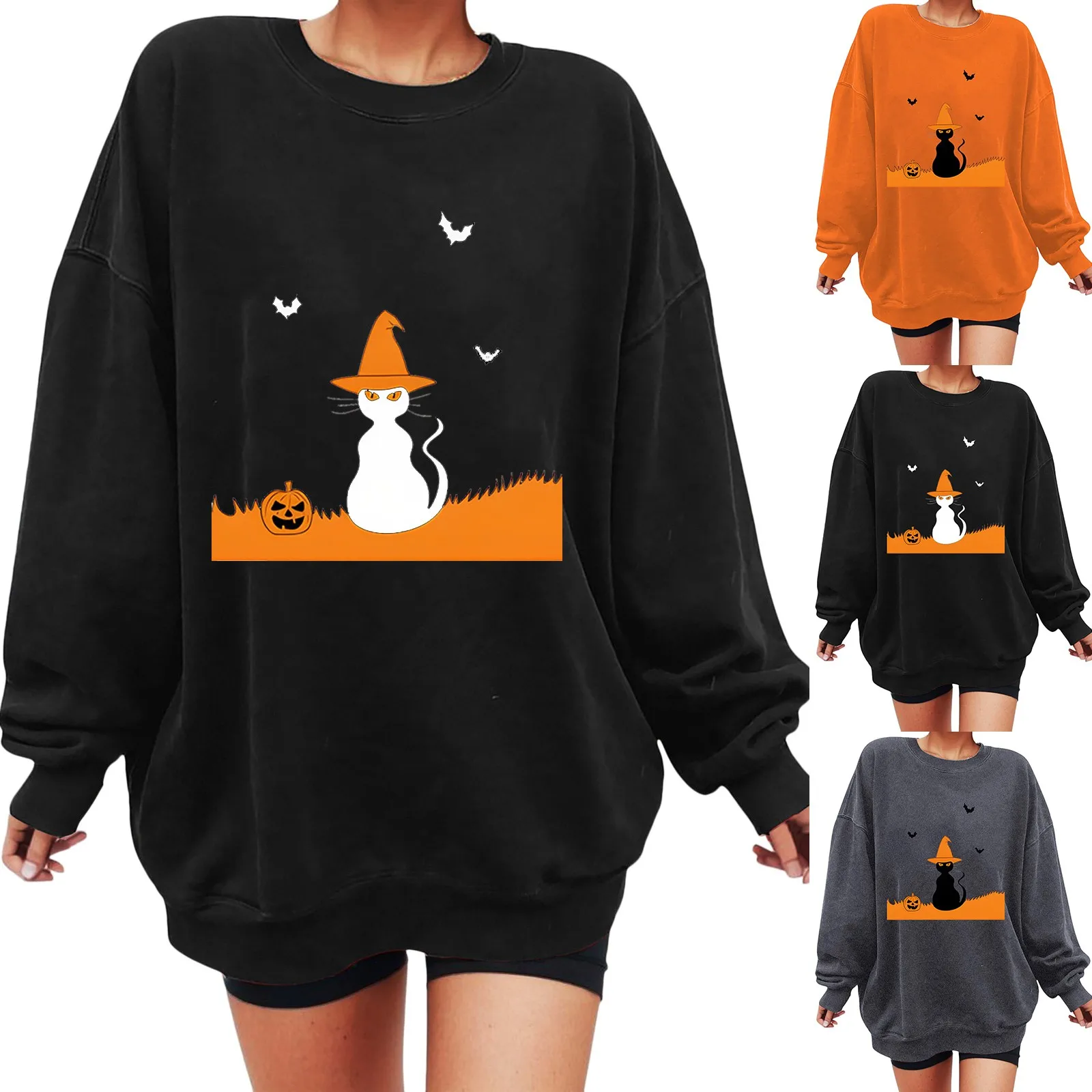 

Oversized Sweatshirt For Women Fleece Long Sleeve Crewneck Casual Pullover Top Fall 2023 Trendy Clothes Women Fashion Fall
