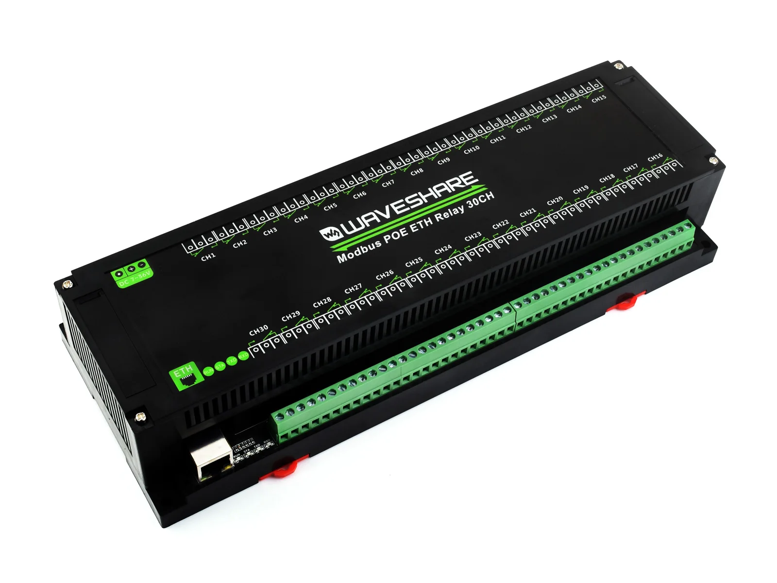 30-канальный релейный модуль Ethernet протокол TCP Modbus RTU/Modbus связь порта PoE с различными