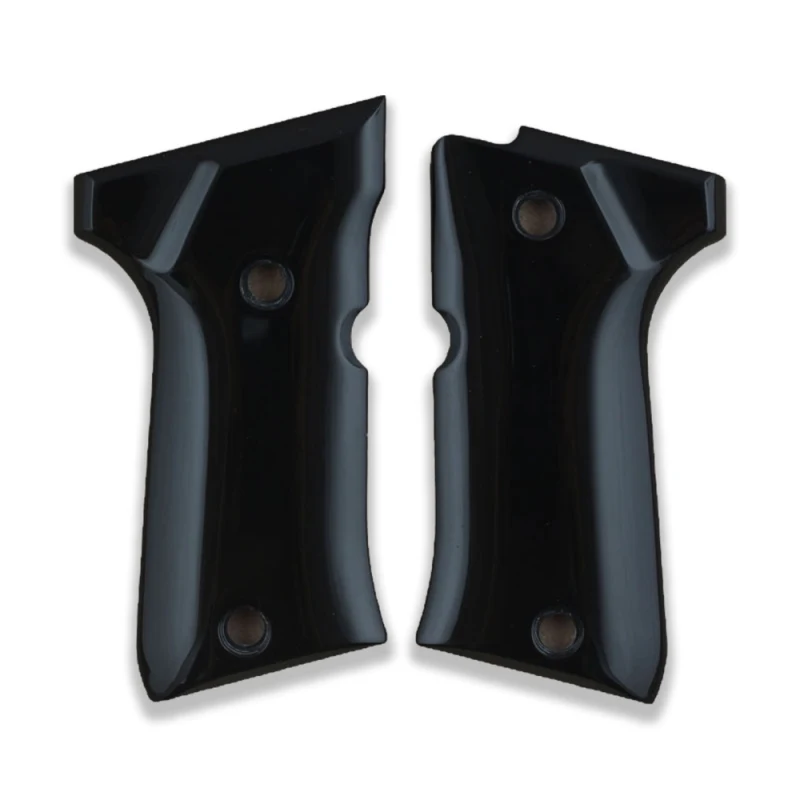 KSD Brand Beretta 92 Compact Compatible Black Acrylic Grips