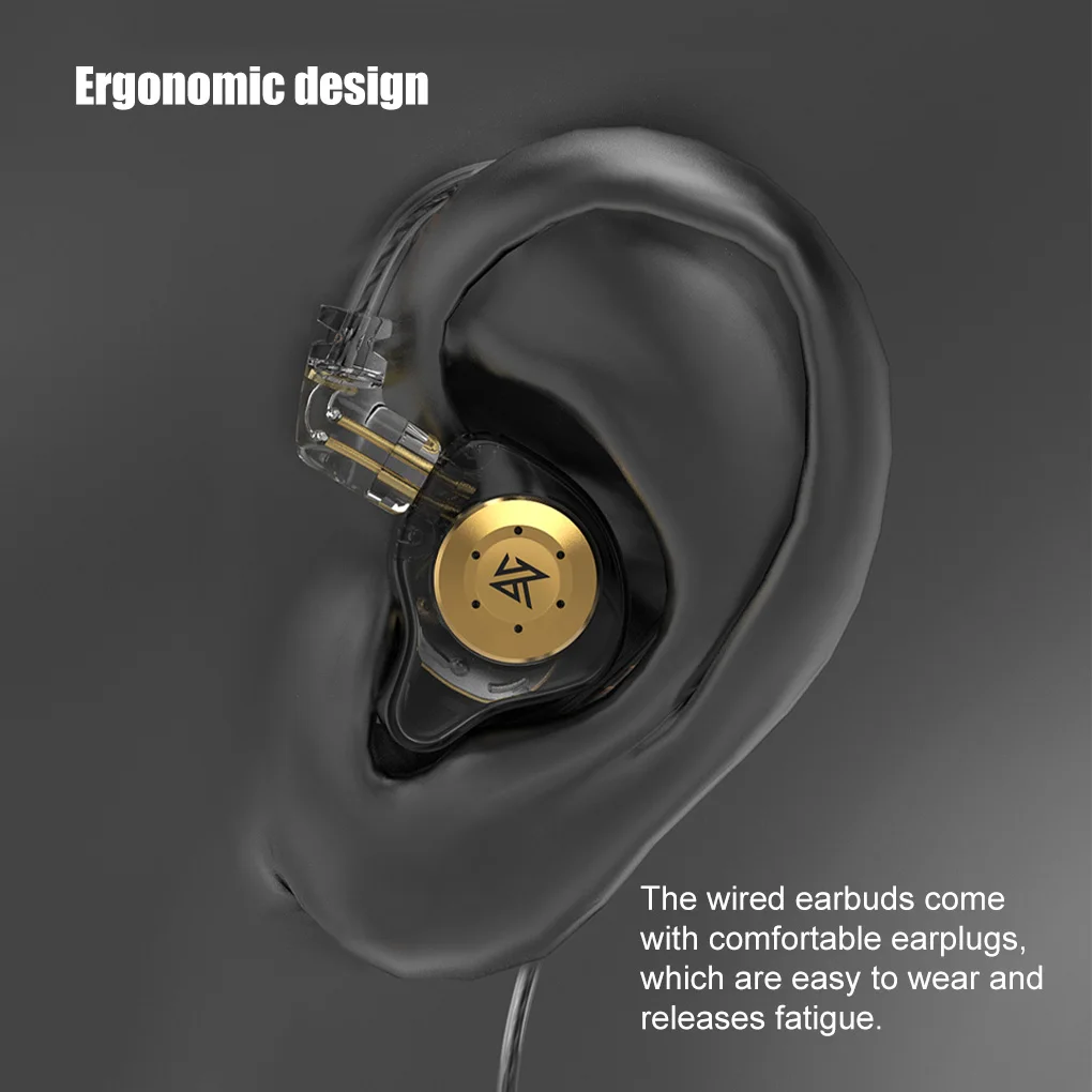Kz EDXpro динамические Hi-Fi наушники-вкладыши спортивные наушники проводные с