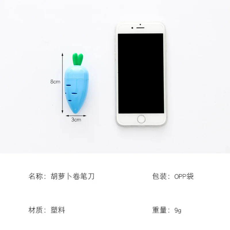 Необычная мультяшная Милая точилка для карандашей в виде моркови Необычные