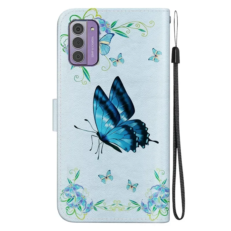 Чехол для Nokia G42 G300 G60 G21 G11 G20 G10 Plus G22 G 42 22 NokiaG42 кожаный флип-чехол с подставкой милый