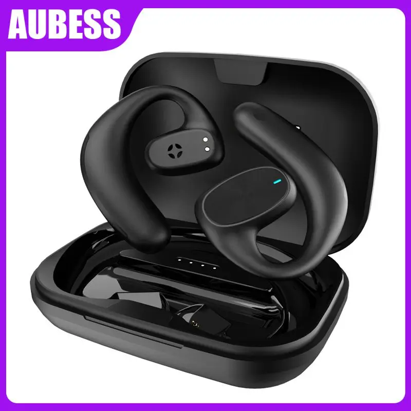 

With Charging Bin Air Conduction Earphone Long Battery Life Sport Music Headset Stereo Noise Reduction Tws Earbuds Headphones