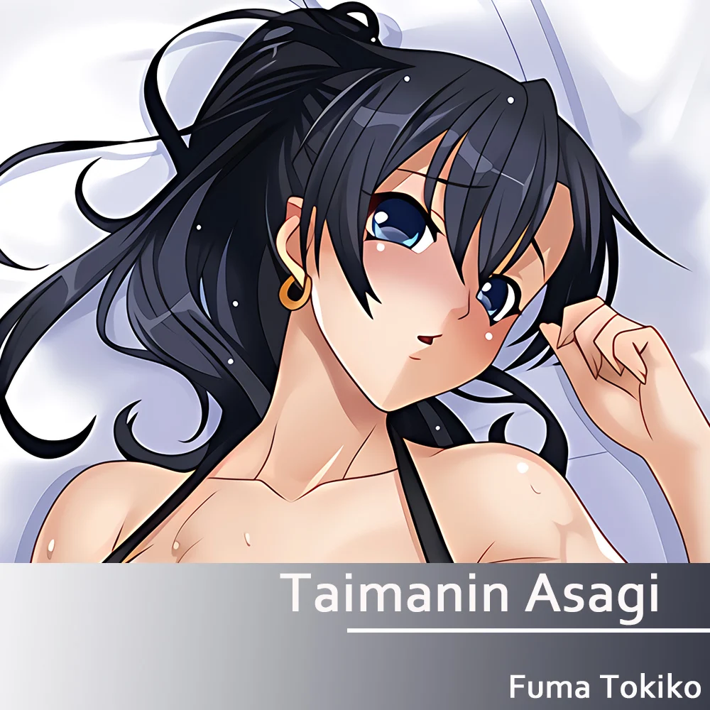 Taimanin Asagi Fuma Tokiko Dakimakura Hing чехол для тела отаку подушка Рождественский подарки
