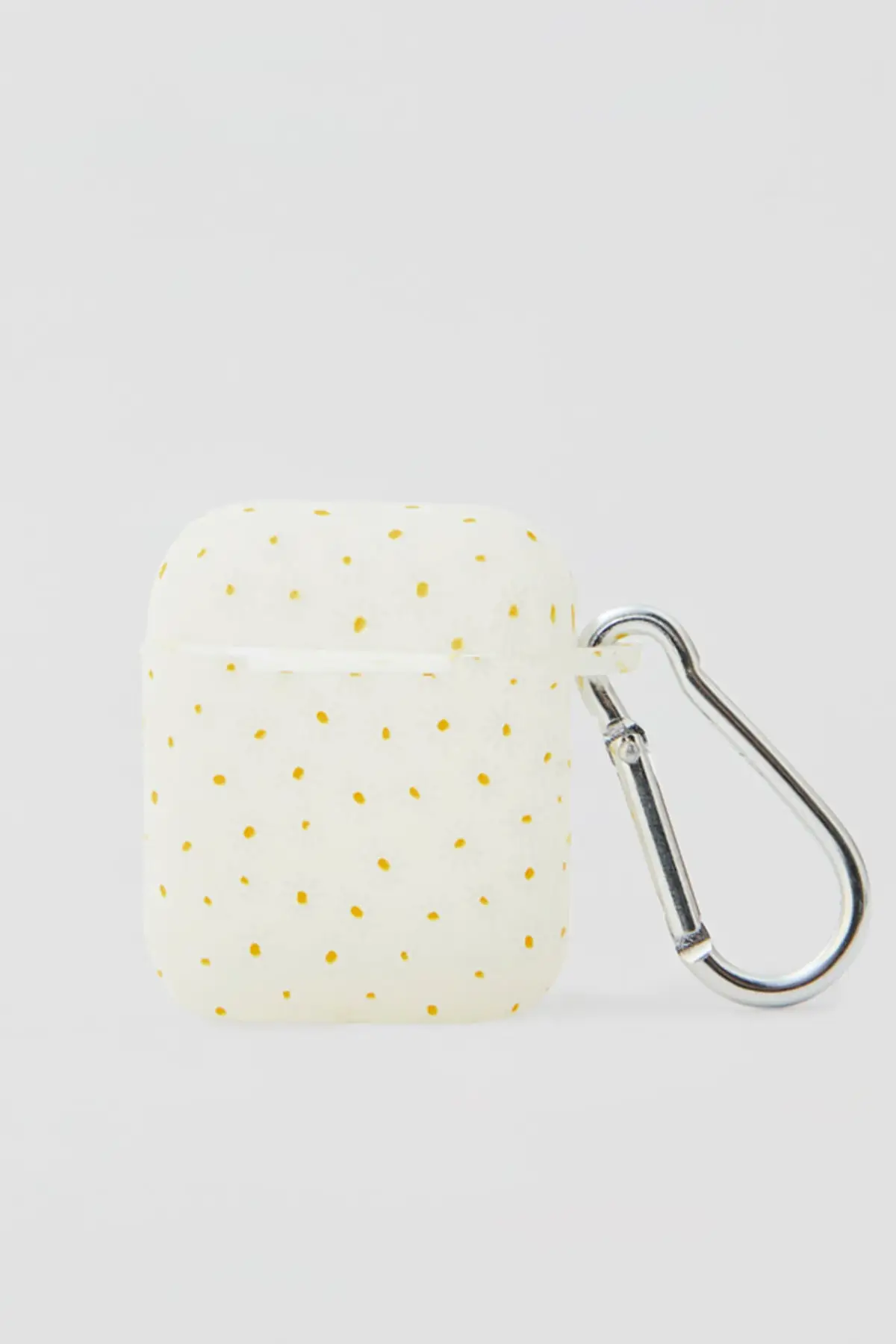 

Unisex White Daisy Patterned Silicone Airpods Case 05982359