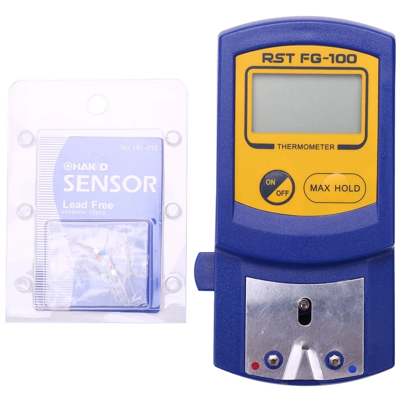 Цифровой наконечник для паяльника термометр температурный тестер наконечники + 5