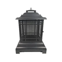 outdoor wood burning patio bowl fireplaces fire pit backyard charcoal heater