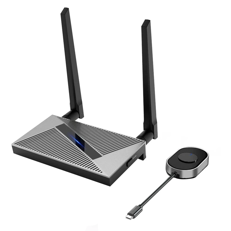 

Беспроводной HDMI-совместимый передатчик, USB-C беспроводной удлинитель адаптер HDTV проектор для смартфона ноутбука бизнеса