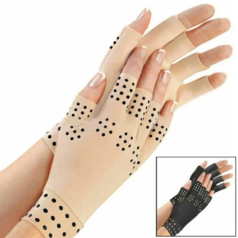 

Magnetic Anti Arthritis Health Compression Therapy Gloves Rheumatoid Hand Pain Relief Hand Wrist Brace Corrector