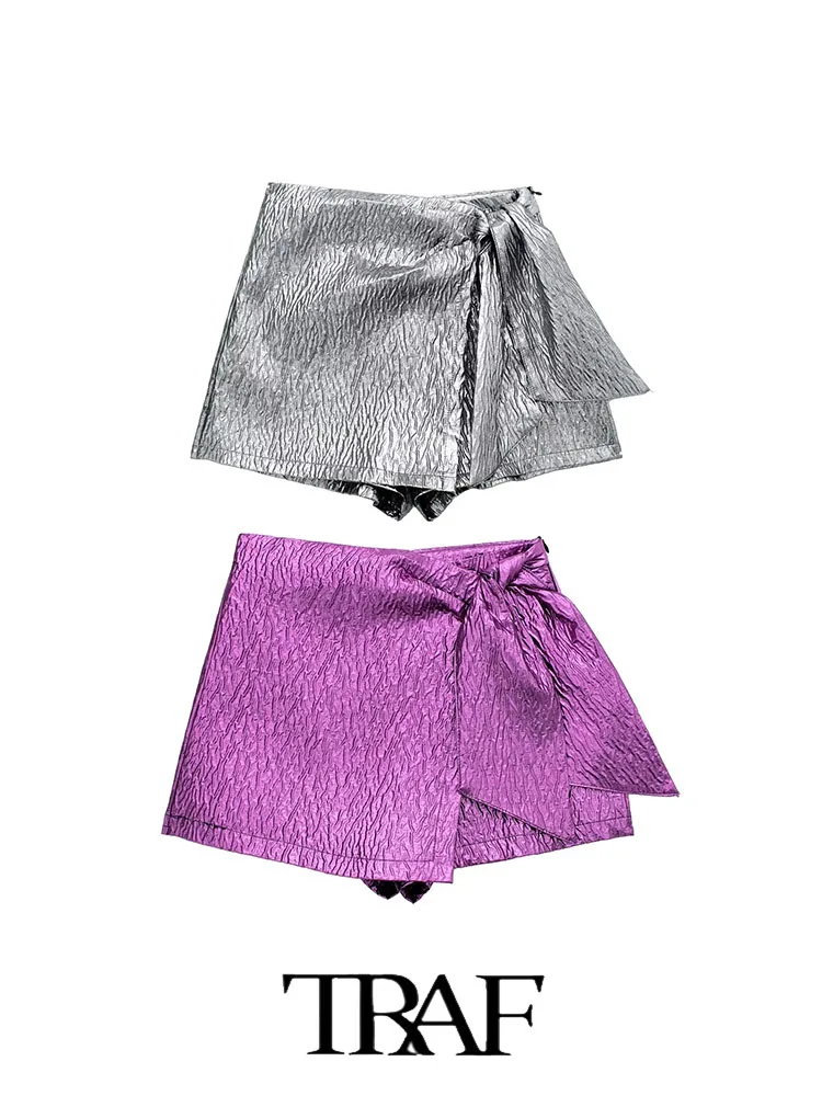 

Шорты-саронг женские с бантом, 2 цвета