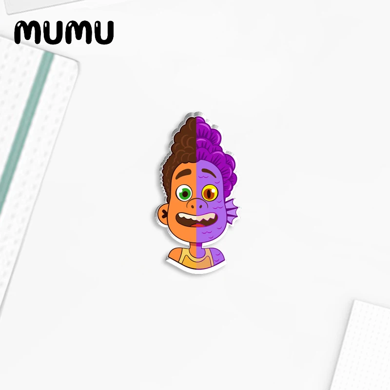 Новинка 2024 броши с лацканами Luca из фильма Милые Акриловые Броши ручной работы