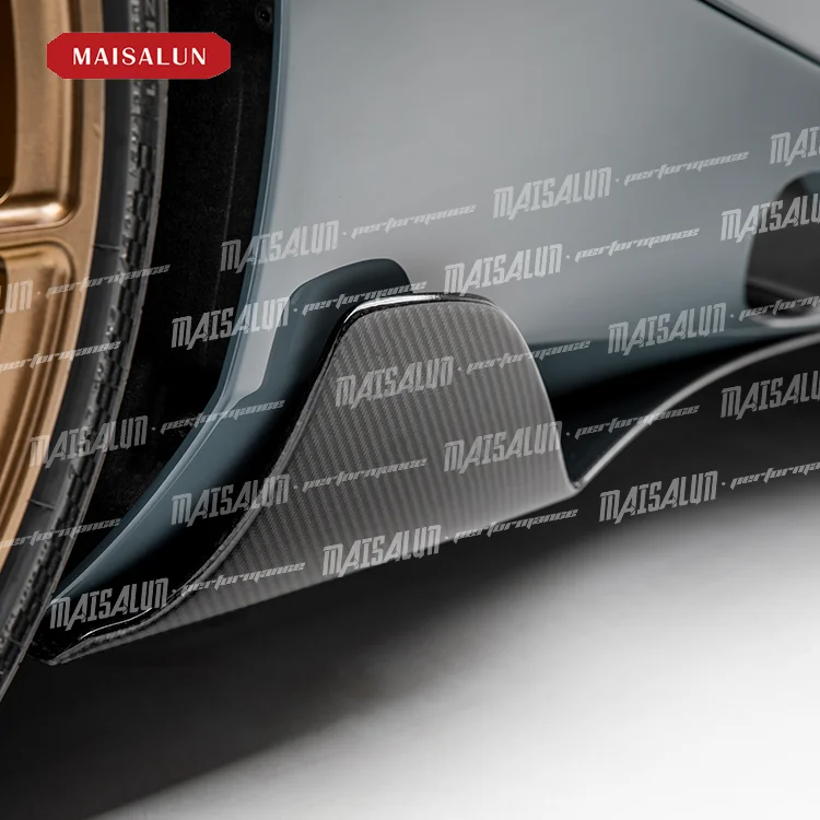 Боковые юбки из углеродного волокна в стиле V для Mclaren 720s аксессуары