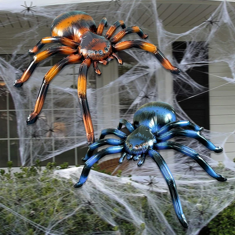 

Oversized Simulation 4D Stereo Spider Foil Balloons Super Big Haunted House Bar Party Halloween Party Decoration Supplies