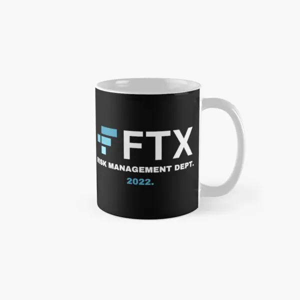Ftx Risk Management Department T Shirt C  Mug Gifts Simple Image Tea Design Cup Handle Round Coffee Printed Photo Drinkware