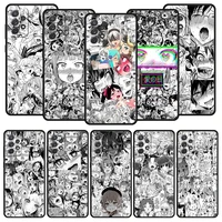 anime girl cartoon japan cute faces funda case for samsung galaxy a12 a52 a51 a32 a21s a71 a02s a31 a72 a22 5g a11 phone tampa
