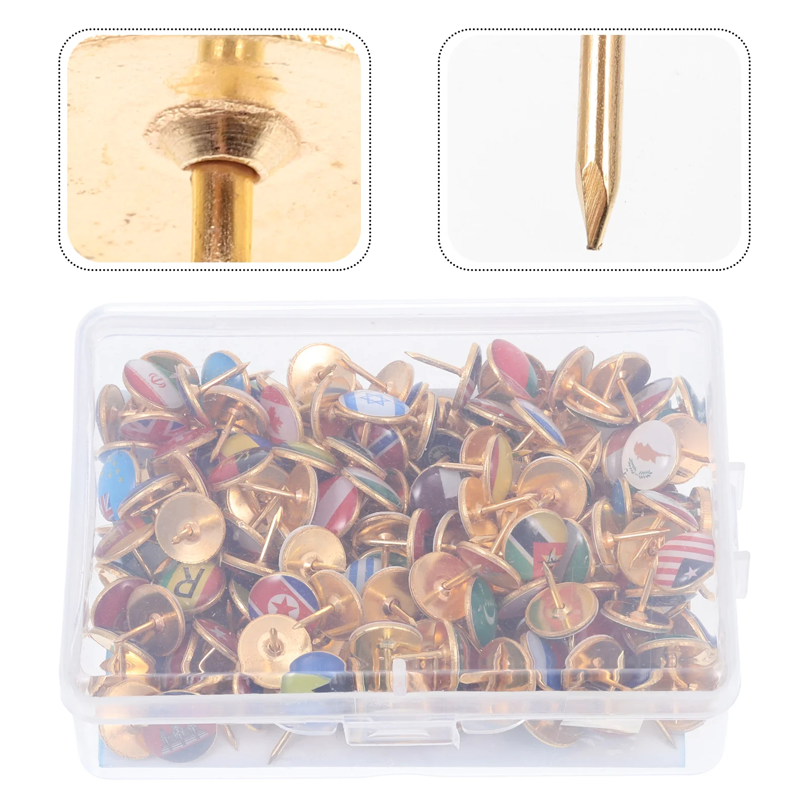 

Push Pin Steel Tacks Map Decorativethumb National Flag Thumbtack Label Calendar Memo Cork Board Pushpin Thumbtacks Boards