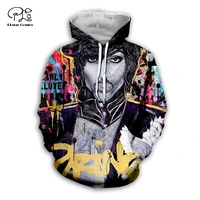 popular legend singer prince rogers nelson purple rain 3dprint menwomen harajuku streetwear casual funny jacket zip hoodies x9