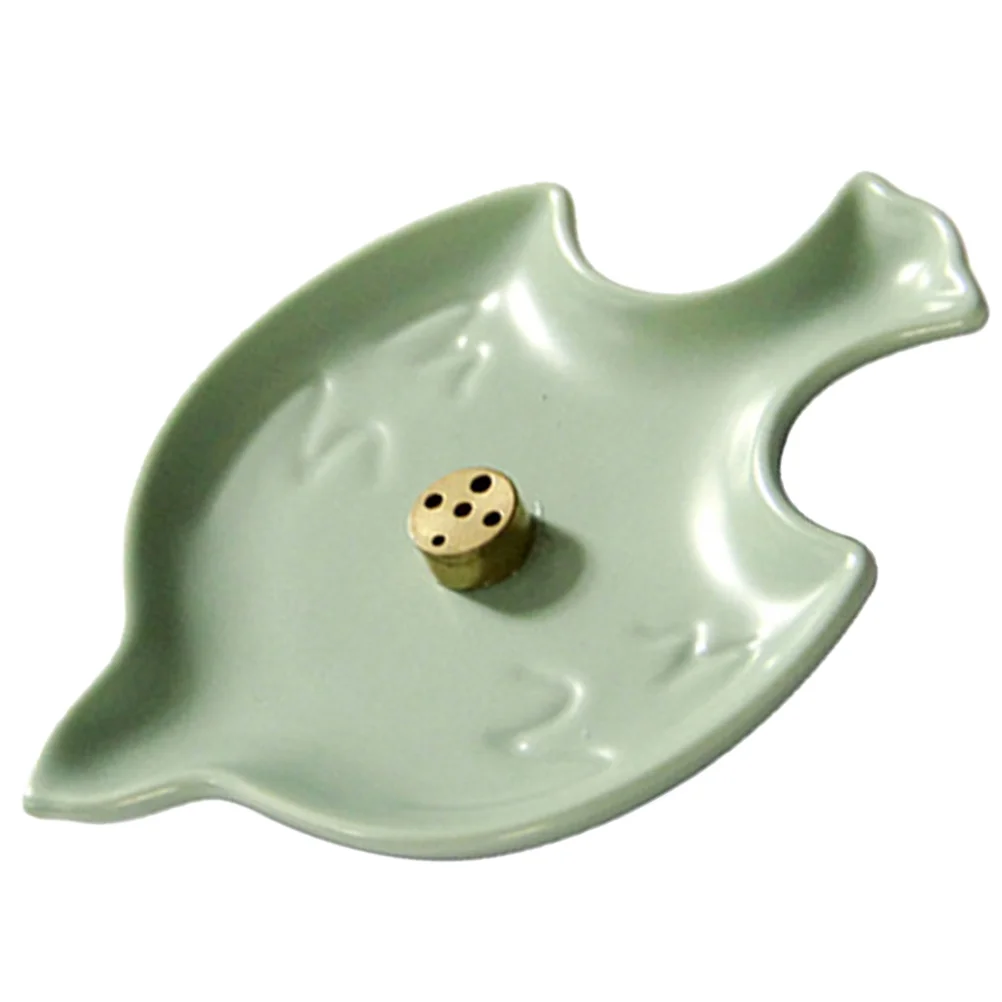 

Ceramic Stick Holder Creative Shaped Tray Home Decoration Elegant Holder