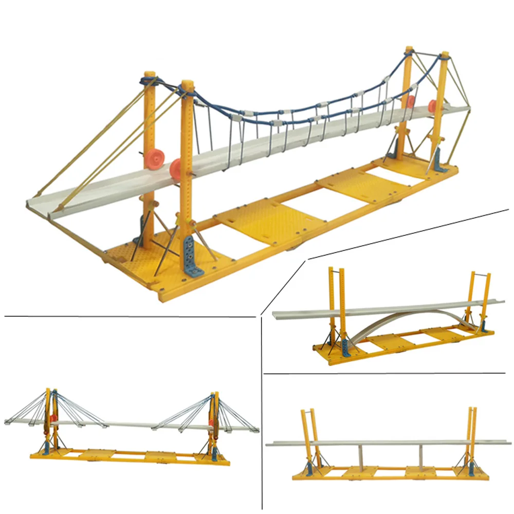 

diy assembly kit bridge structure science experiment making material STEM toys