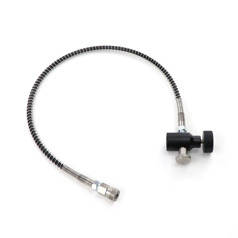 

New PCP Fill Station Adapter With 37Inch Hose Line For High Pressure AIR Or CO2